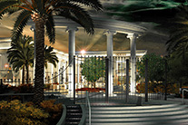 הדמית לילה, הדמיות פנים, חוץ של אולמות הדמית לילה, הדמיות פנים, חוץ של אולמות