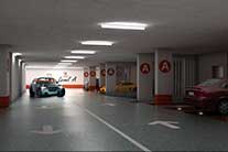 הדמיה של חניה הדמיה של חניה