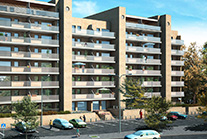 הדמיה אדריכלית בתלת מימד של של לובי וכניסות הדמיה אדריכלית בתלת מימד של של לובי וכניסות