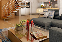 הדמיה אדריכלית בתלת מימד של של לובי וכניסות הדמיה אדריכלית בתלת מימד של של לובי וכניסות